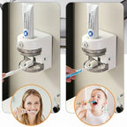 Automatic Toothpaste Dispenser | Wall Mounted, USB Rechargeable, Adjustable Volume