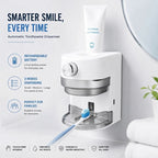 Automatic Toothpaste Dispenser | Wall Mounted, USB Rechargeable, Adjustable Volume