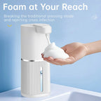 Automatic Foam Soap Dispenser 380ml | Touchless, USB Rechargeable, Wall Mount - ★ FoamFlow Shop ★