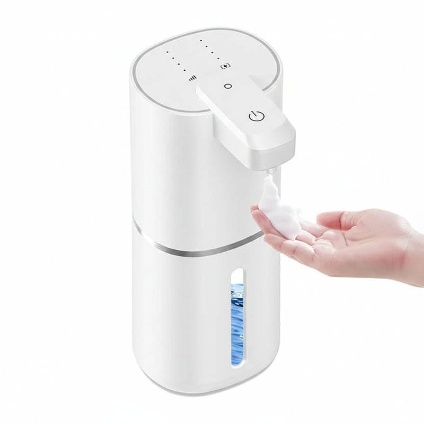 Automatic Foam Soap Dispenser 380ml | Touchless, USB Rechargeable, Wall Mount - ★ FoamFlow Shop ★