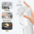 Automatic Foam Soap Dispenser 380ml | Touchless, USB Rechargeable, Wall Mount - ★ FoamFlow Shop ★