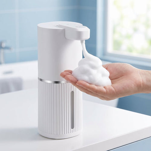 Automatic Foam Soap Dispenser 380ml | Touchless, USB Rechargeable, Wall Mount - ★ FoamFlow Shop ★
