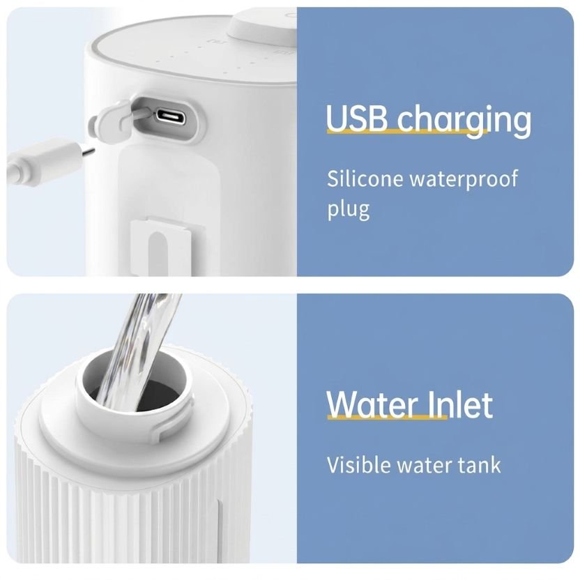 Automatic Foam Soap Dispenser 380ml | Touchless, USB Rechargeable, Wall Mount - ★ FoamFlow Shop ★