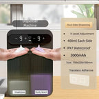 Dual-Head Soap Dispenser 400ml | 9-Speed Adjustable, 3-Month Battery Life - ★ FoamFlow Shop ★