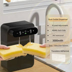 Dual-Head Soap Dispenser 400ml | 9-Speed Adjustable, 3-Month Battery Life - ★ FoamFlow Shop ★
