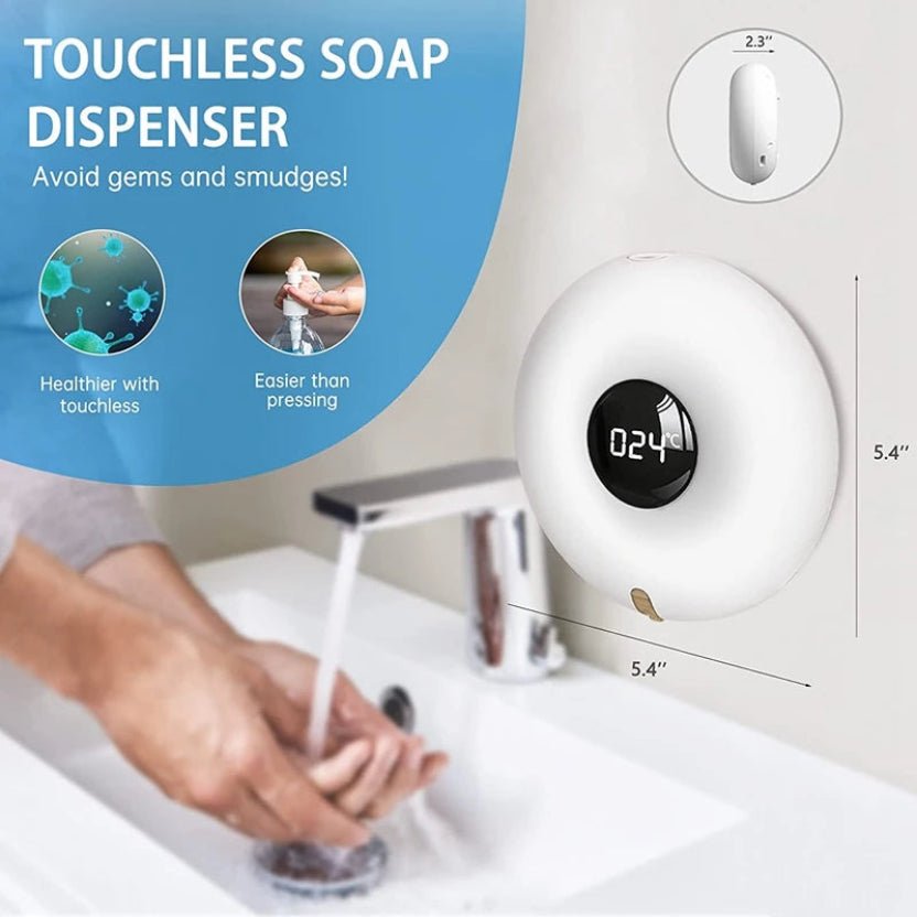 Wall Mounted Foam Soap Dispenser 280ml | Touchless, Automatic - ★ FoamFlow Shop ★