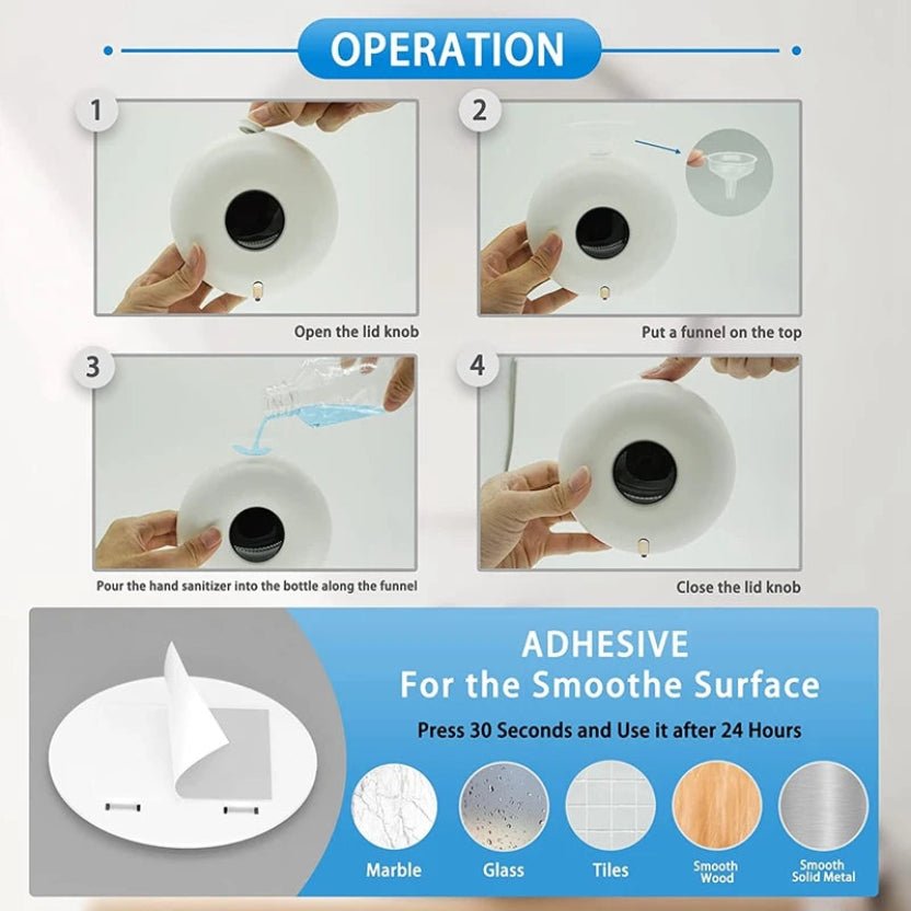 Wall Mounted Foam Soap Dispenser 280ml | Touchless, Automatic - ★ FoamFlow Shop ★